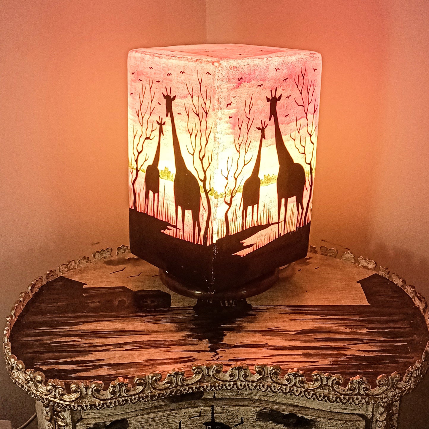 Table Lamp Box Shape