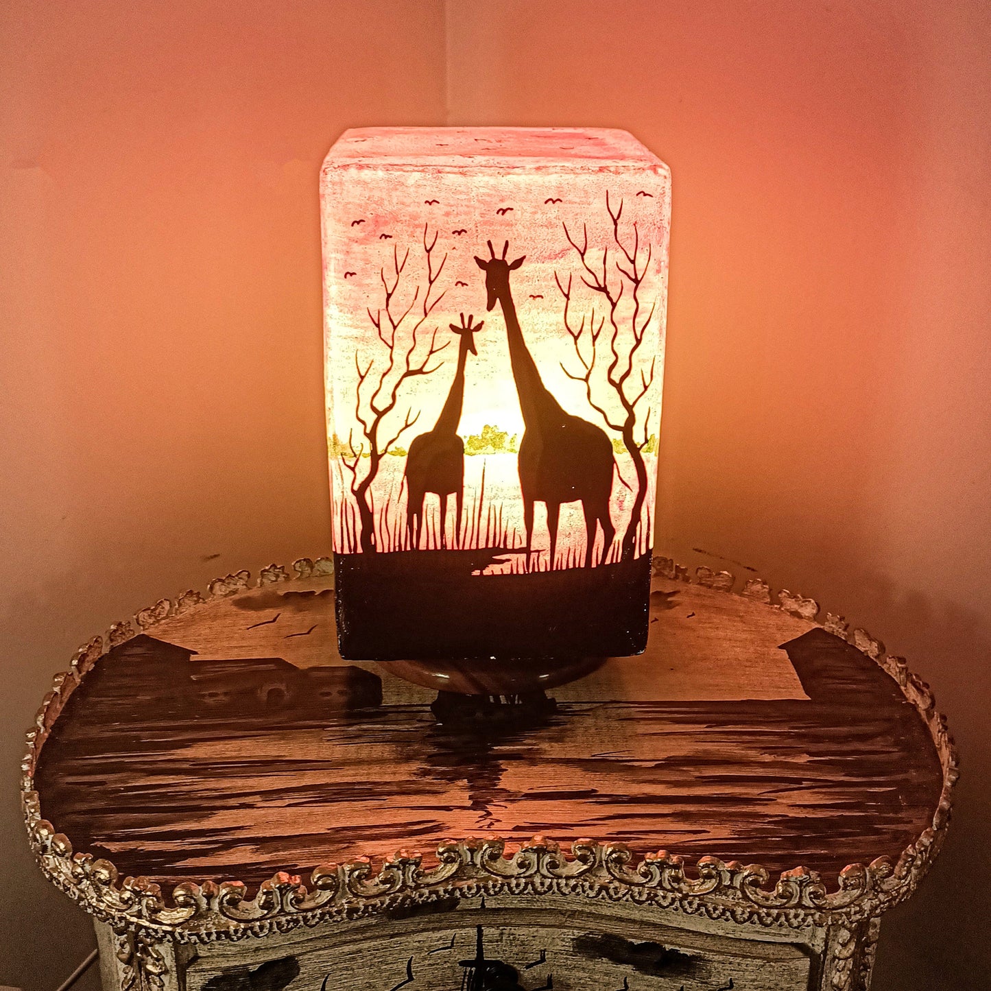 Table Lamp Box Shape